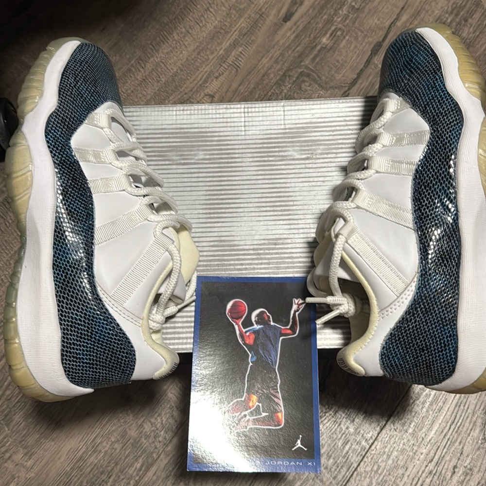 2001 Jordan xi low snake skin
